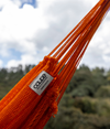 Hamaca Doble para Interiores y Exteriores | Naranja
