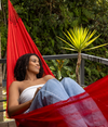 Hamaca Doble para Interiores y Exteriores | Roja
