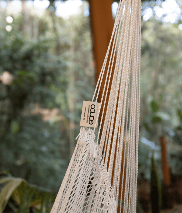 Hamaca Silla Bourbon - Blanco