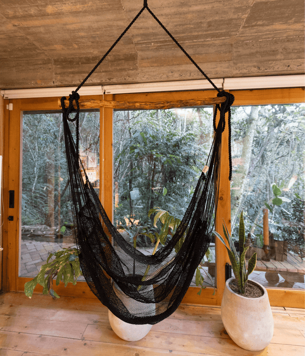 Hamaca Silla Bourbon - Negro
