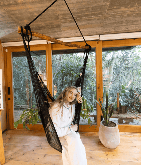 Hamaca Silla Bourbon - Negro