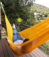 Hamaca Doble para Interiores y Exteriores | Amarilla