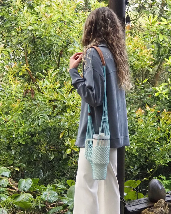 Porta Termos Oropéndola - Azul Cielo